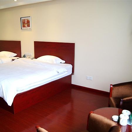 Greentree Inn Tianjin Jinghai Jinqiao International Trade Center Exterior foto