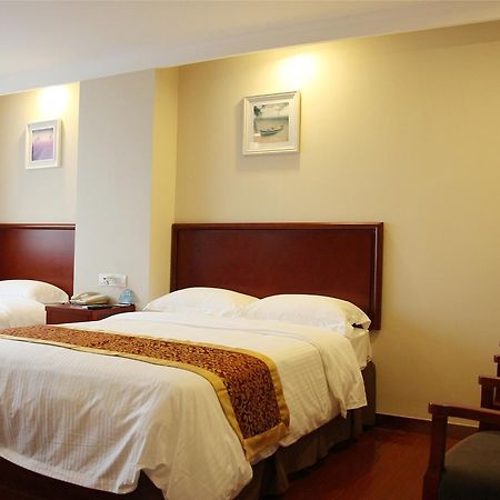 Greentree Inn Tianjin Jinghai Jinqiao International Trade Center Exterior foto