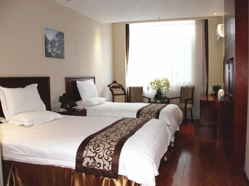 Greentree Inn Tianjin Jinghai Jinqiao International Trade Center Exterior foto