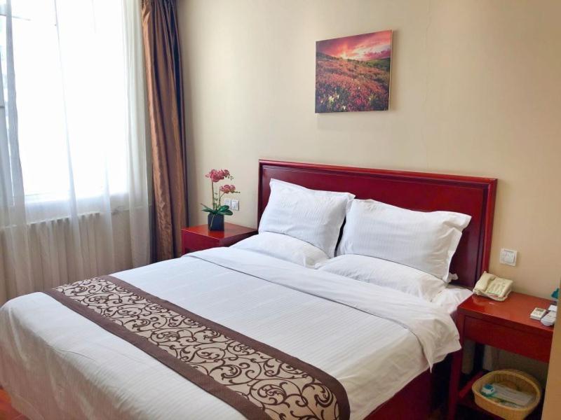 Greentree Inn Tianjin Jinghai Jinqiao International Trade Center Exterior foto