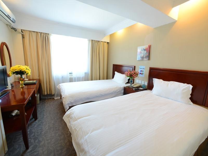 Greentree Inn Tianjin Jinghai Jinqiao International Trade Center Exterior foto