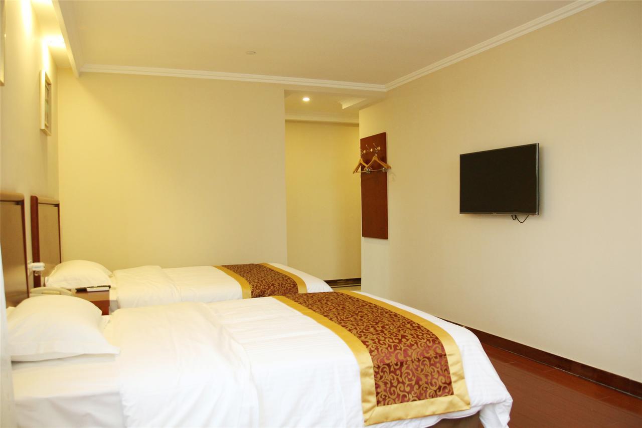 Greentree Inn Tianjin Jinghai Jinqiao International Trade Center Exterior foto
