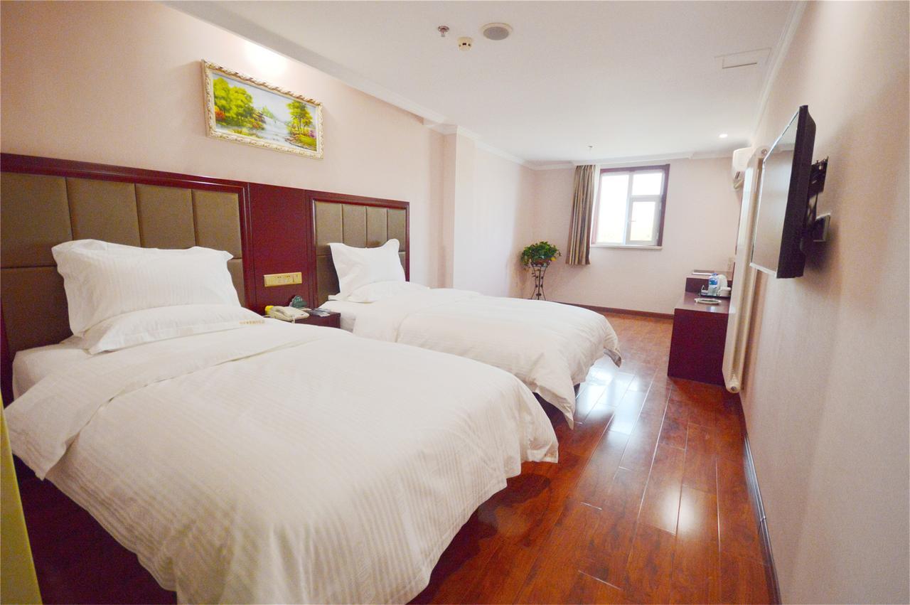Greentree Inn Tianjin Jinghai Jinqiao International Trade Center Exterior foto