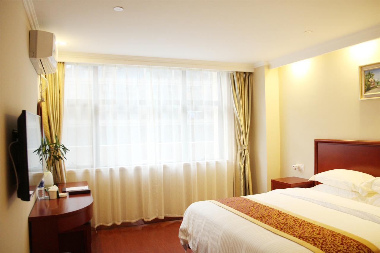Greentree Inn Tianjin Jinghai Jinqiao International Trade Center Exterior foto