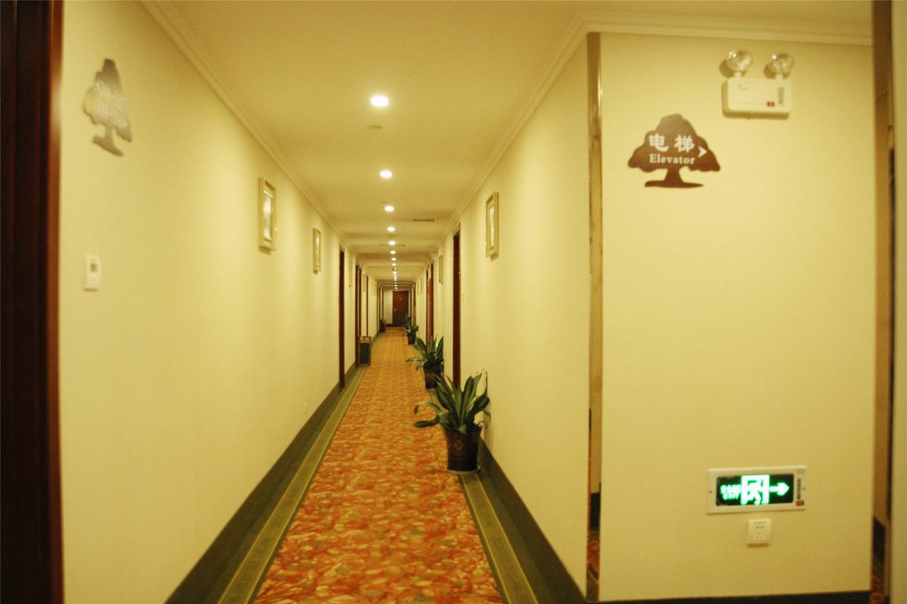Greentree Inn Tianjin Jinghai Jinqiao International Trade Center Exterior foto