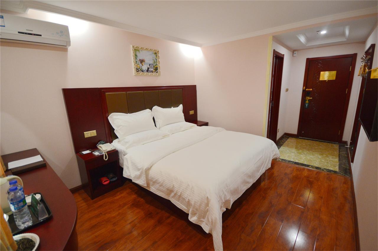 Greentree Inn Tianjin Jinghai Jinqiao International Trade Center Exterior foto